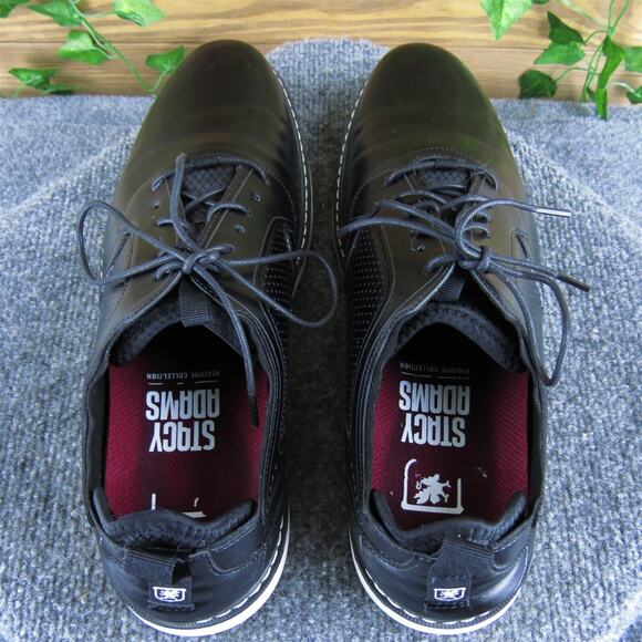 Stacy Adams Men's Synchro Redzone Oxford Black Synthetic 11.5 Gently Used 2025 - Picture 5 of 8